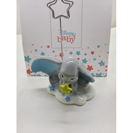 Portafoto Dumbo azzuro Disney,    cm 6 x 10.  Con scatola