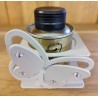 Farfalla porta olio in metallo  cm 7,5 x 9,5 +olio extravergine di oliva 0,10L  completo di astuccio